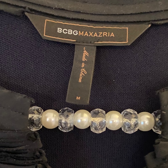 Navy and black BCBGMaxAzria Dress - Picture 3 of 3